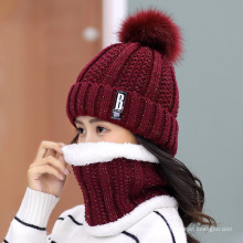 Hat Lady Winter Plus Plush Woolen Hat Ladies Autumn and Winter Knitting Hat Versatile Warmth